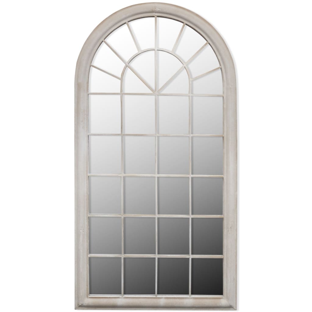 vidaXL Rustic Arch Garden Mirror 60x116 cm for Indoor and Outdoor Use