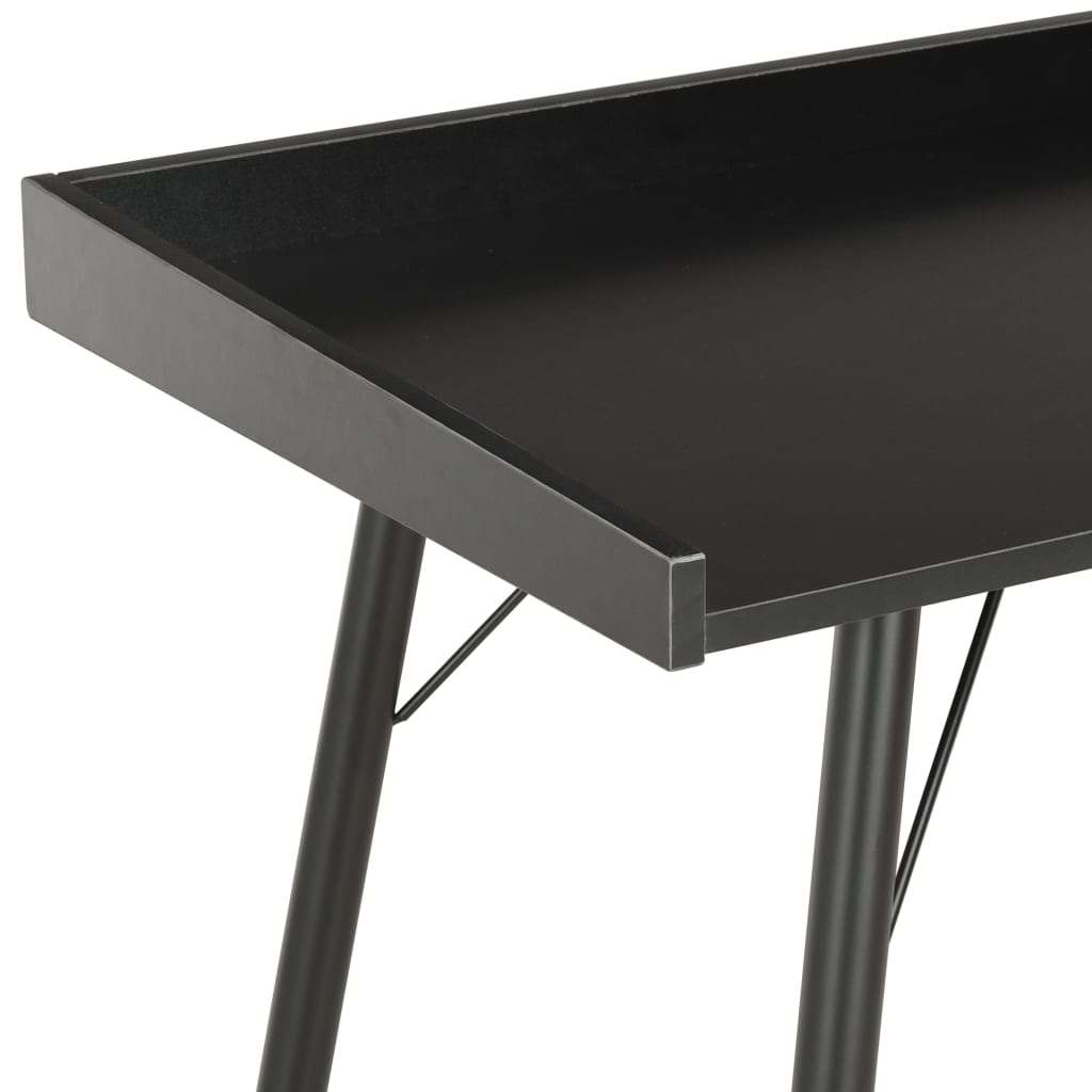 vidaXL Desk Black 90x50x79 cm