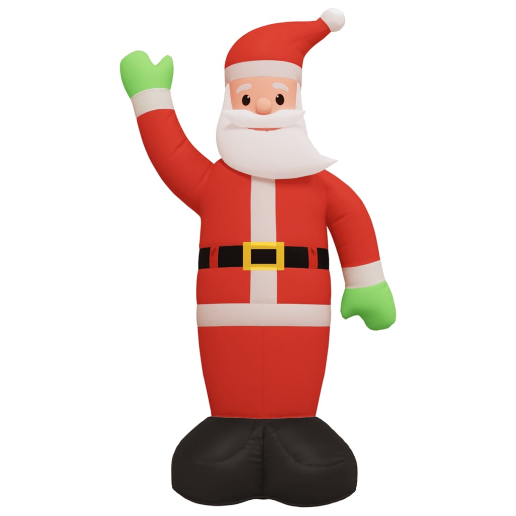 vidaXL Christmas Inflatable Santa Claus with LEDs 820 cm