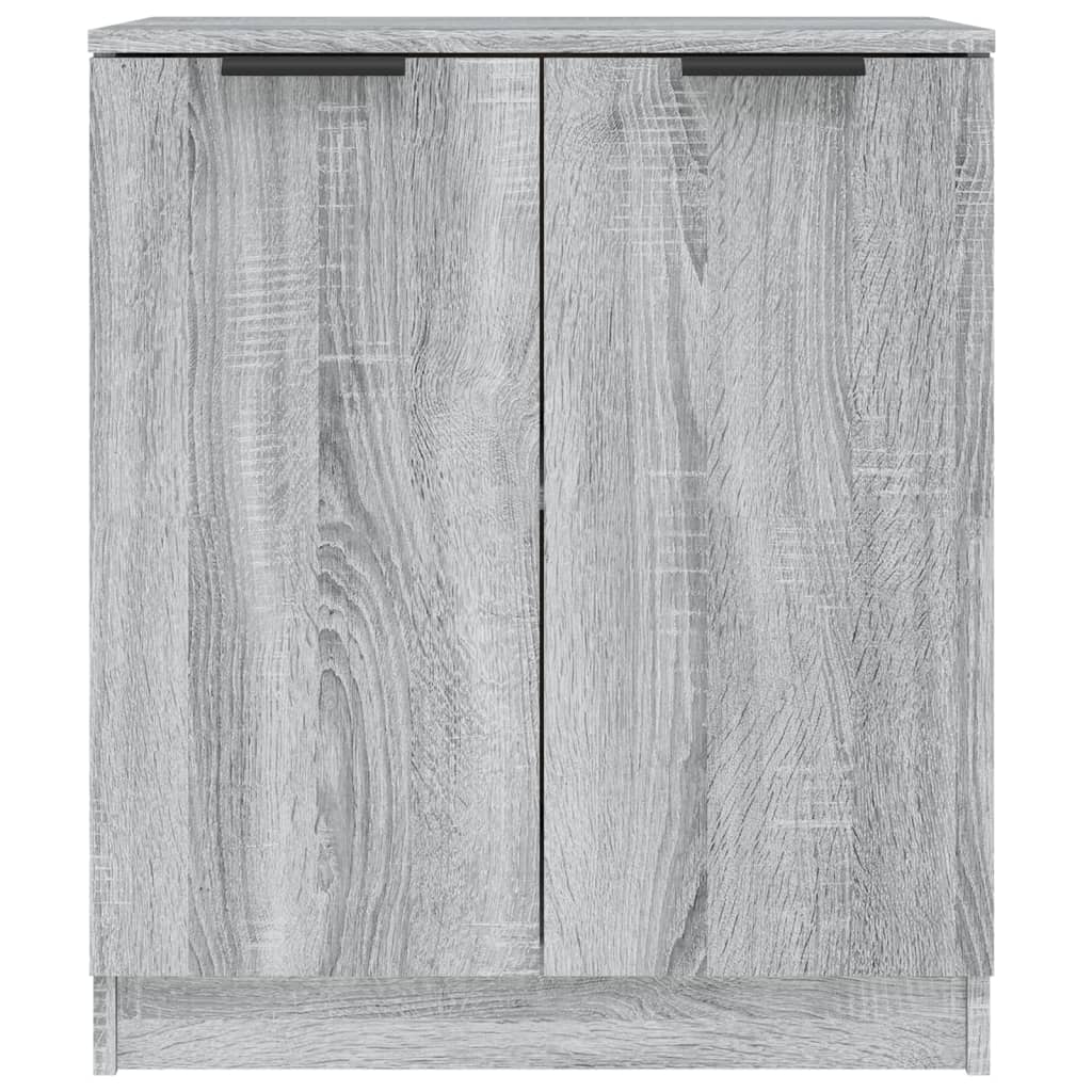 vidaXL Sideboard Grey Sonoma 60x30x70 cm Engineered Wood