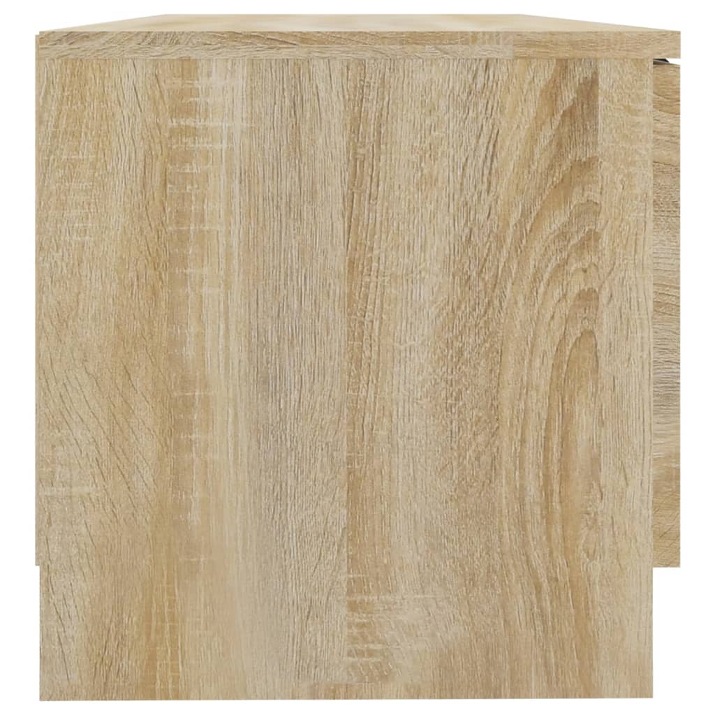 vidaXL TV Cabinets 2 pcs Sonoma Oak 80x35x36.5 cm Engineered Wood