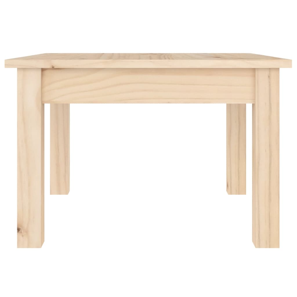 vidaXL Coffee Table 45x45x30 cm Solid Wood Pine