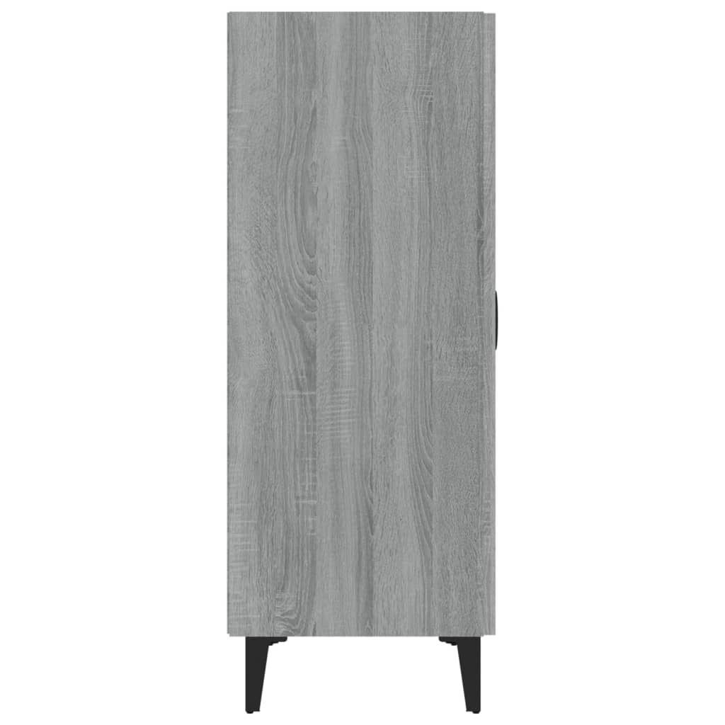 vidaXL Sideboard Grey Sonoma 70x34x90 cm Engineered Wood