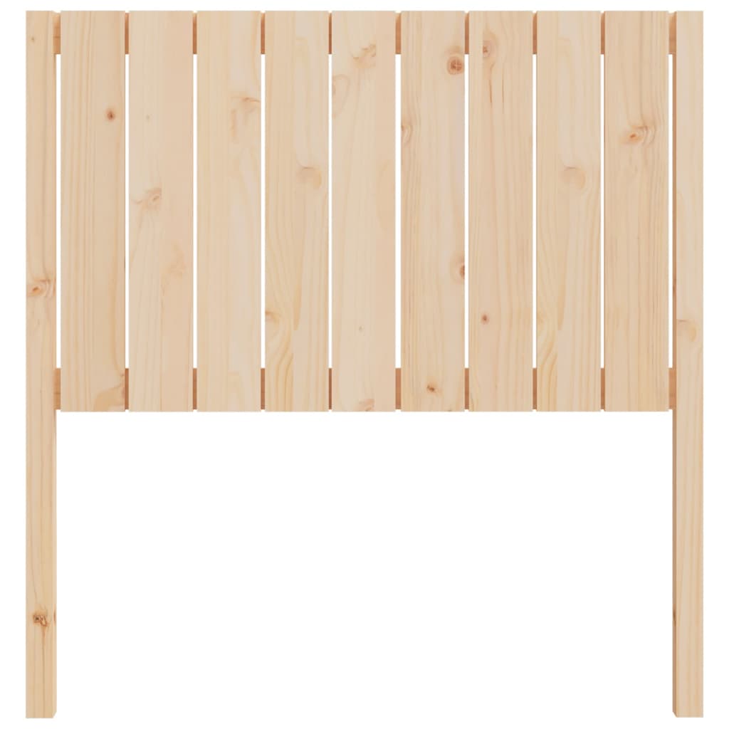 vidaXL Bed Headboard 95.5x4x100 cm Solid Wood Pine