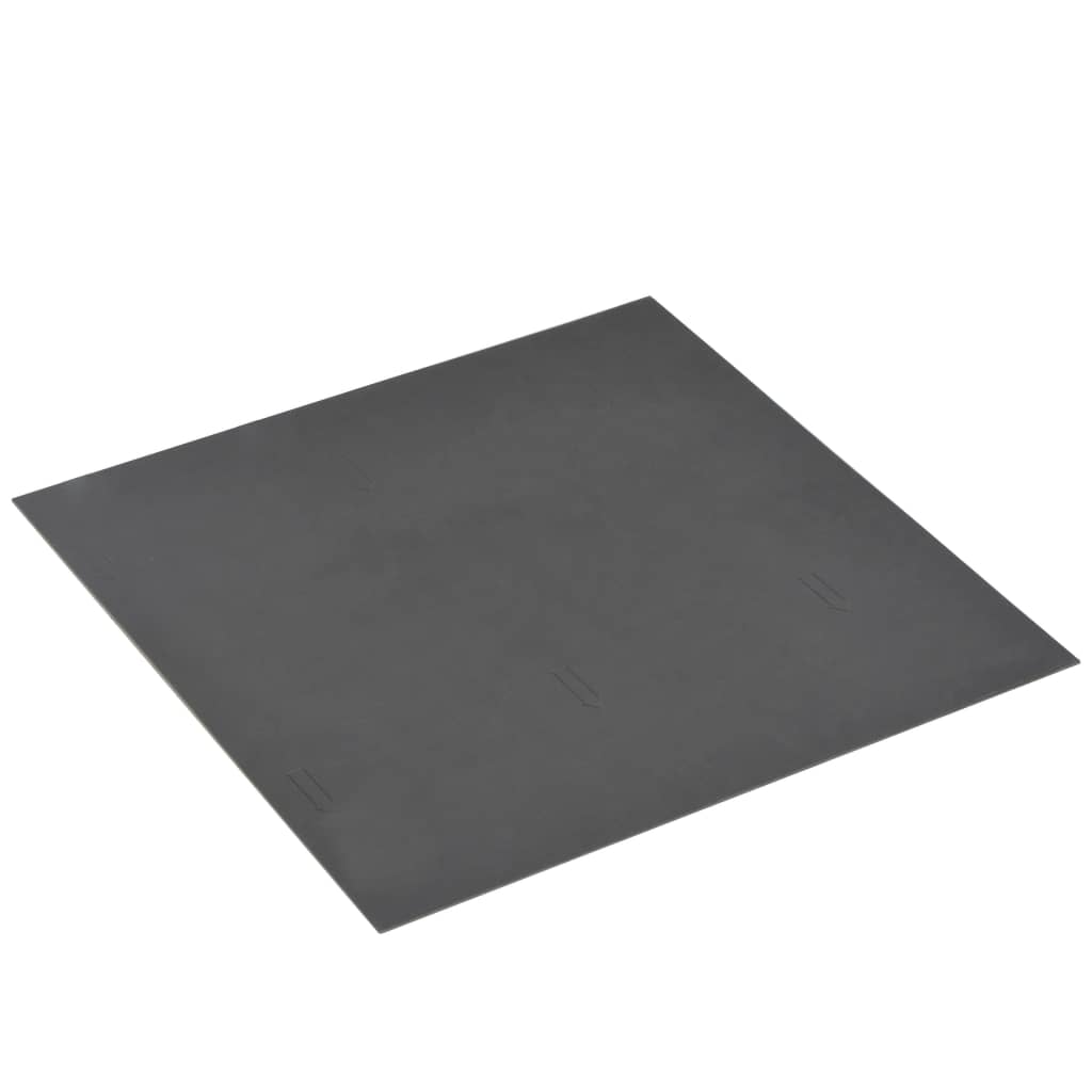 vidaXL Self-adhesive PVC Flooring Planks 5.11 m² Black Marble