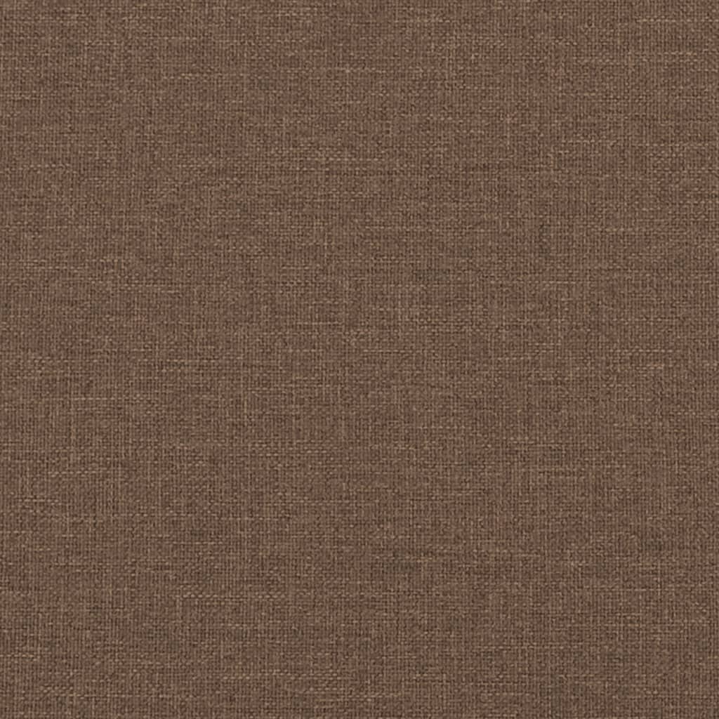 vidaXL Footstool Brown 60x50x41 cm Fabric