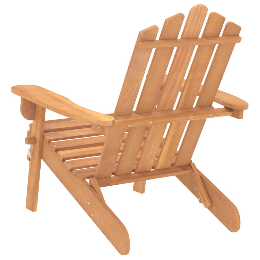 vidaXL Garden Adirondack Chairs 2 pcs Solid Wood Acacia