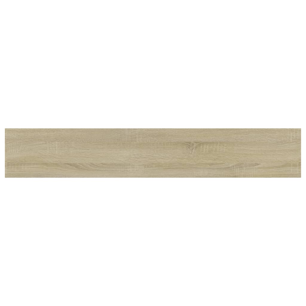 vidaXL Bookshelf Boards 4 pcs Sonoma Oak 60x10x1.5 cm Engineered Wood