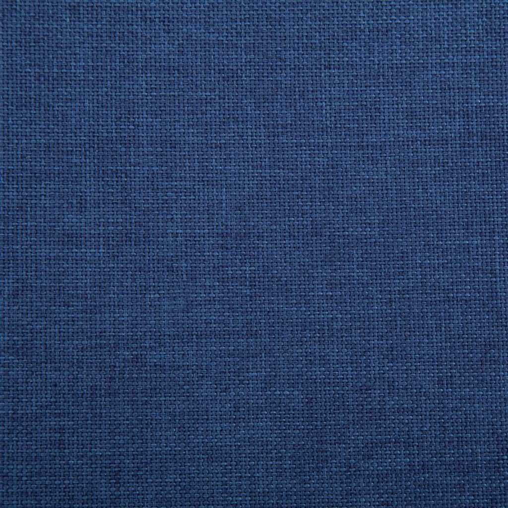 vidaXL Sofa Bed Blue Polyester