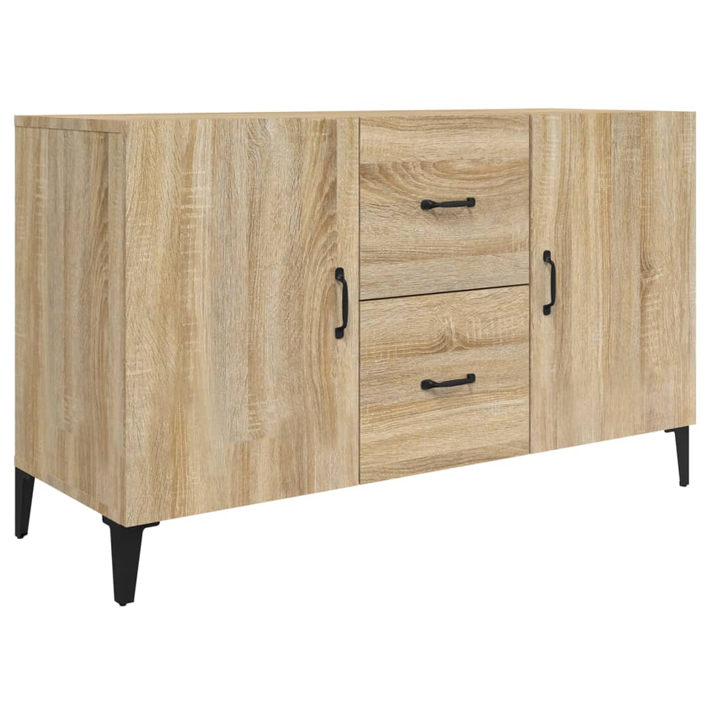 vidaXL Sideboard Sonoma Oak 100x36x60 cm Engineered Wood