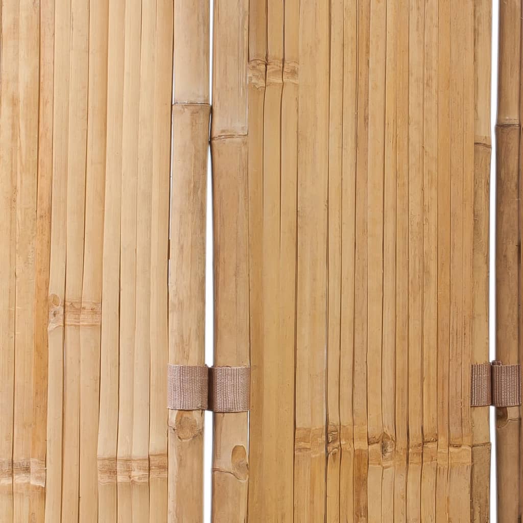 4-Panel Bamboo Room Divider