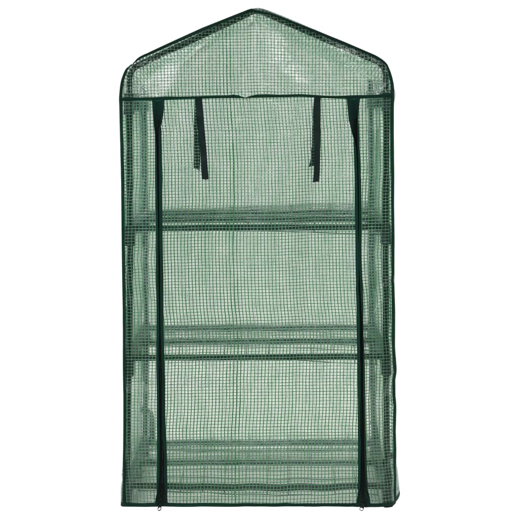 vidaXL 3-Tier Mini Greenhouse 69x49x125 cm