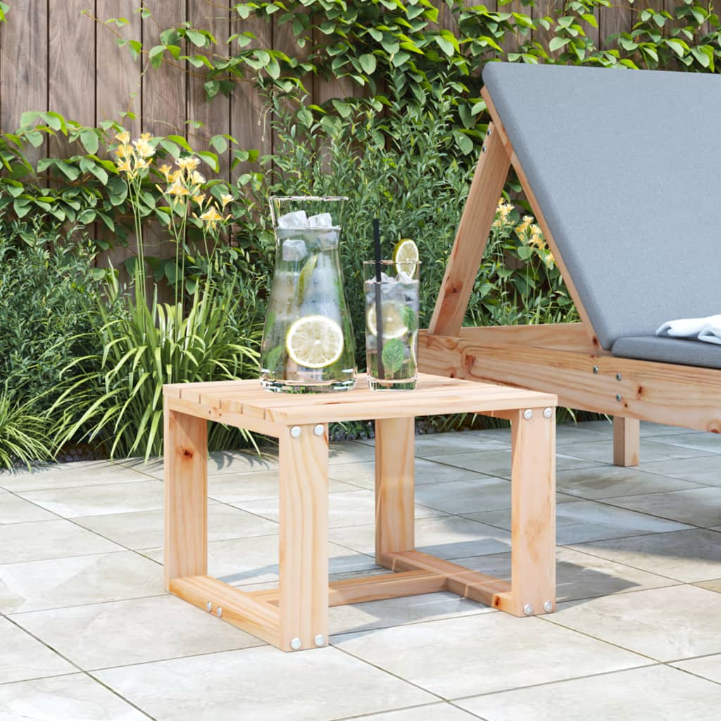 vidaXL Garden Side Table 40x38x28.5 cm Solid Wood Pine