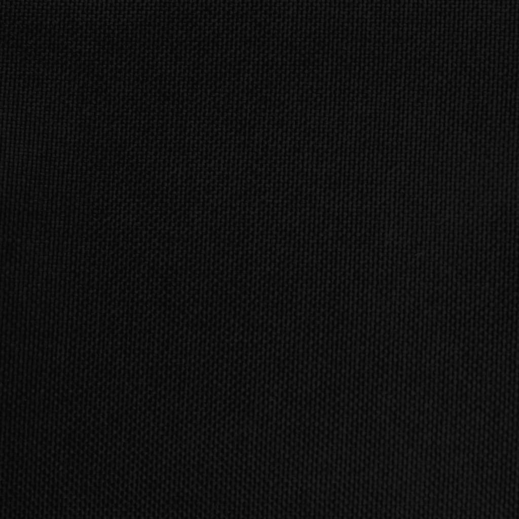 vidaXL Footstool Black 51x41x40 cm Fabric