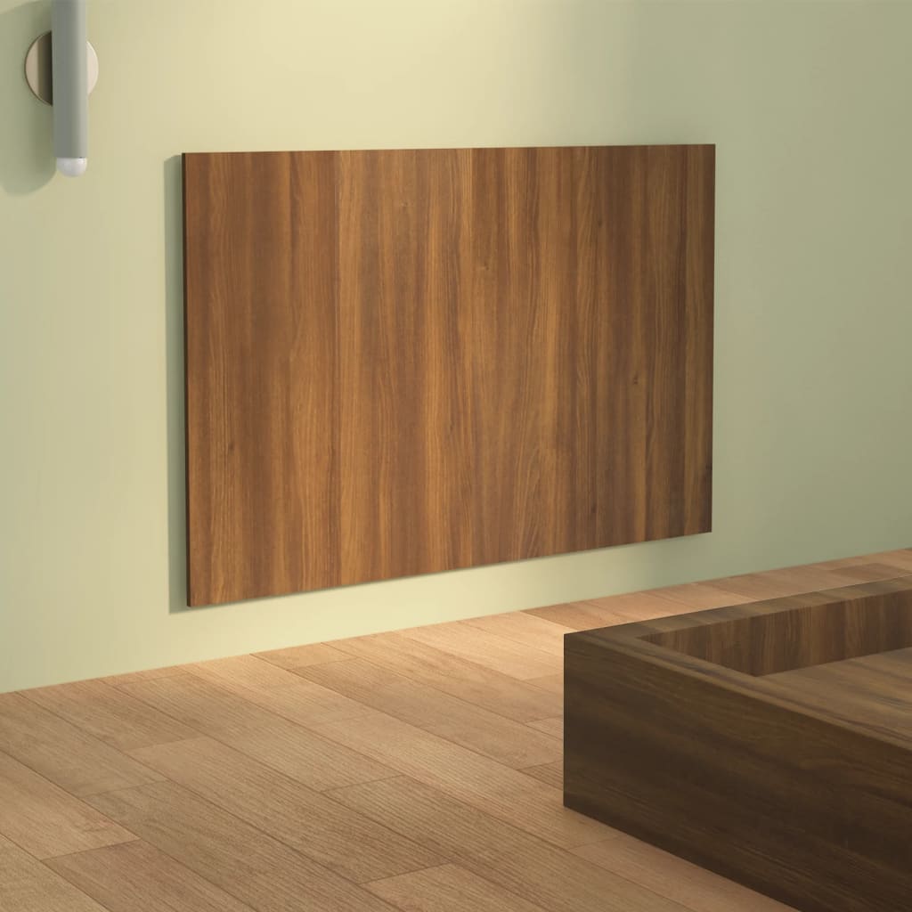 vidaXL Bed Headboard Brown Oak 120x1.5x80 cm Engineered Wood
