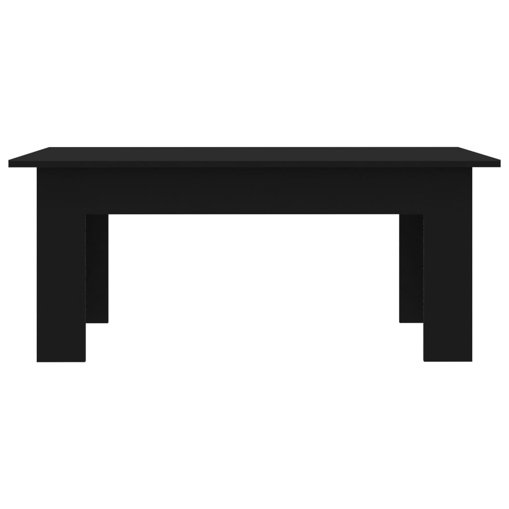 vidaXL Coffee Table Black 100x60x42 cm Engineered Wood
