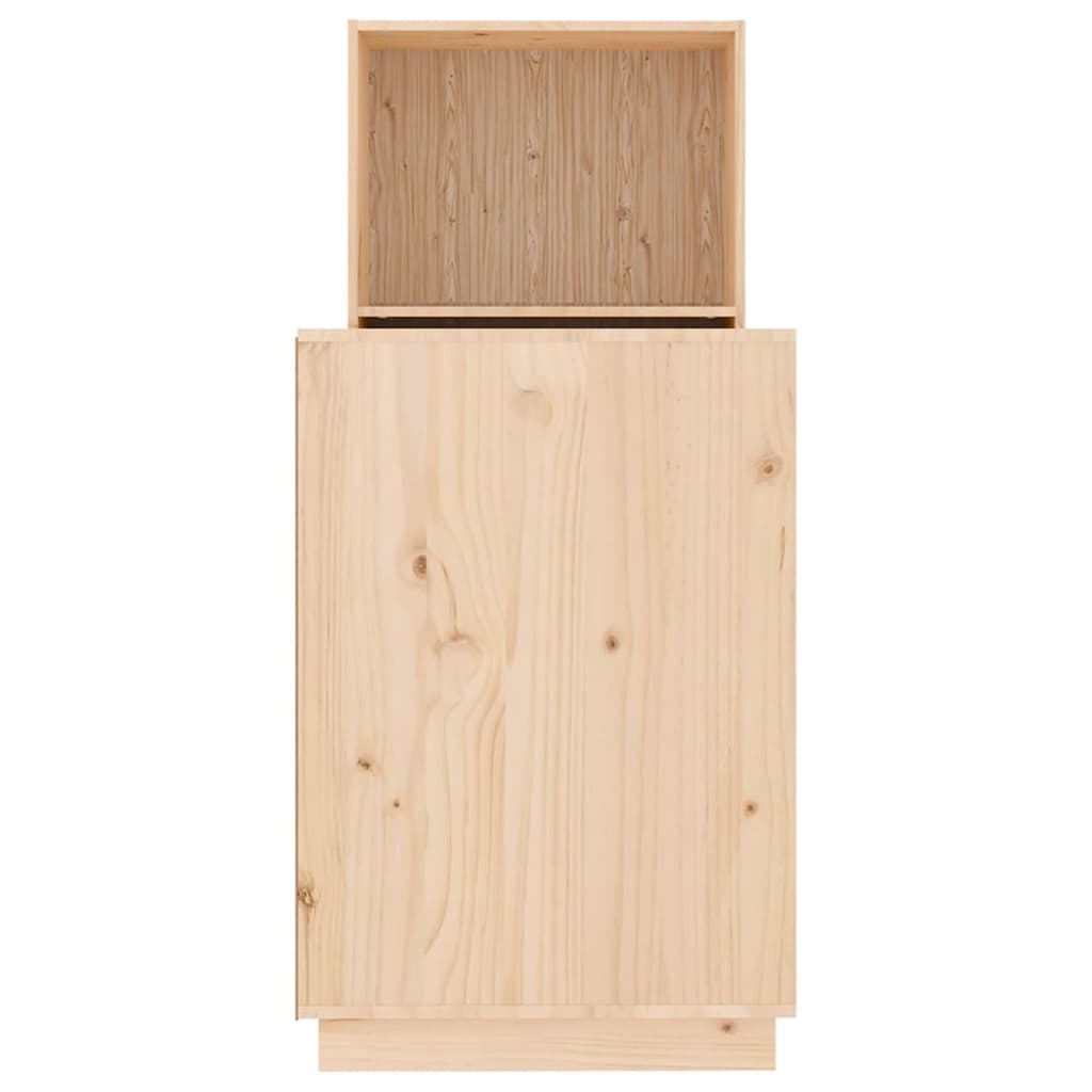 vidaXL Desk 110x53x117 cm Solid Wood Pine