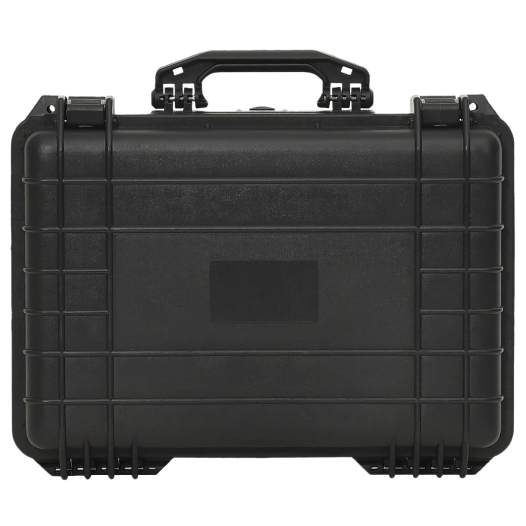 vidaXL Portable Flight Case Black 47x36x18 cm PP