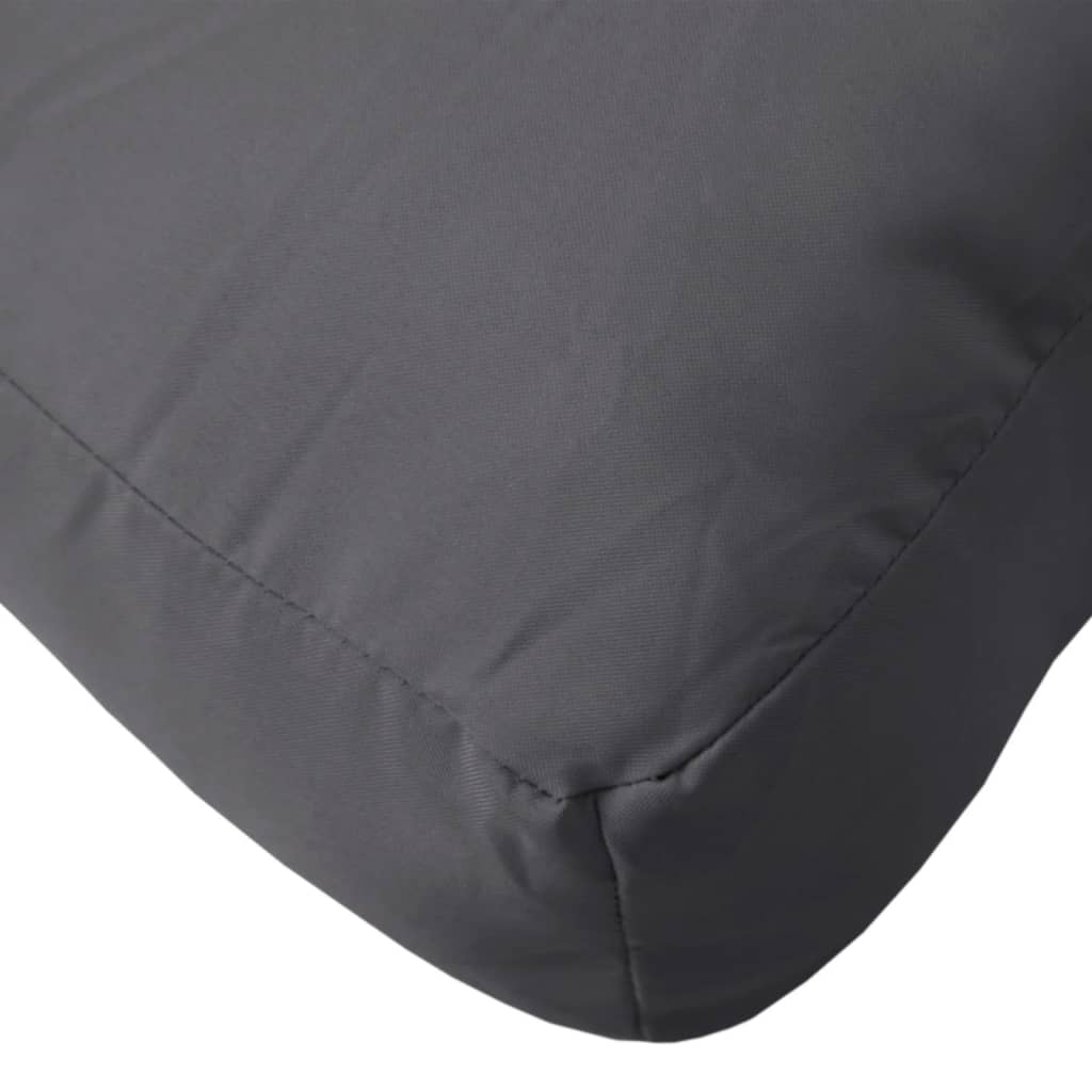 vidaXL Pallet Cushion Anthracite 60x40x12 cm Fabric