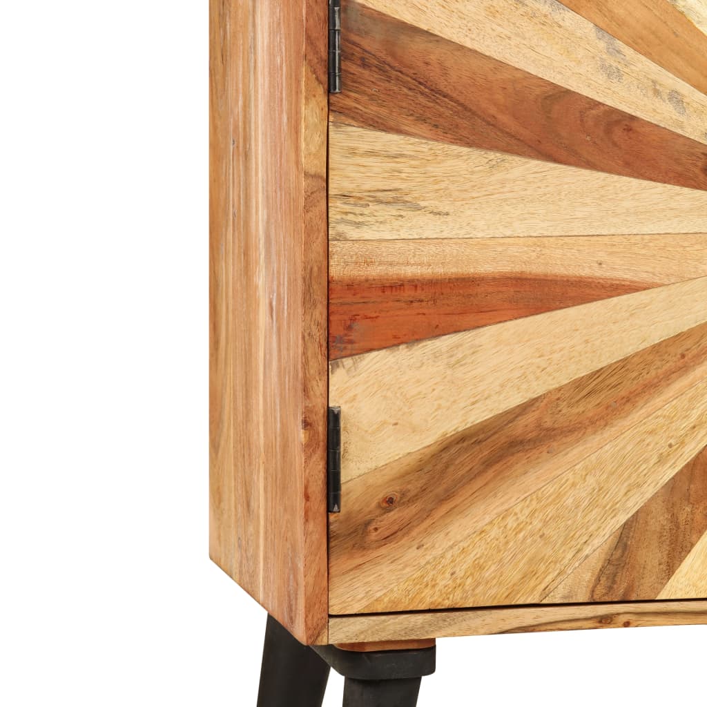 vidaXL Sideboard Solid Mango Wood 85x30x75 cm