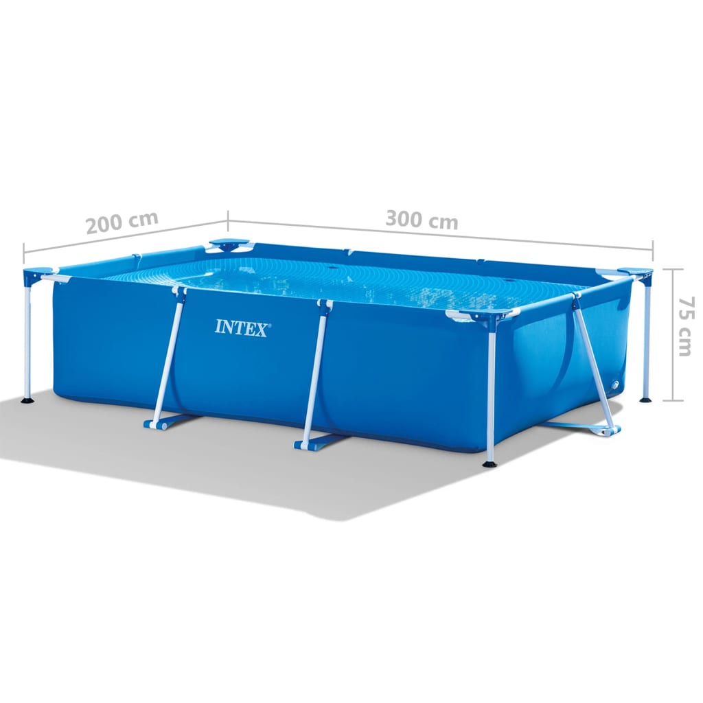 Intex Swimming Pool "Rectangular Frame" 300x200x75 cm 28272NP