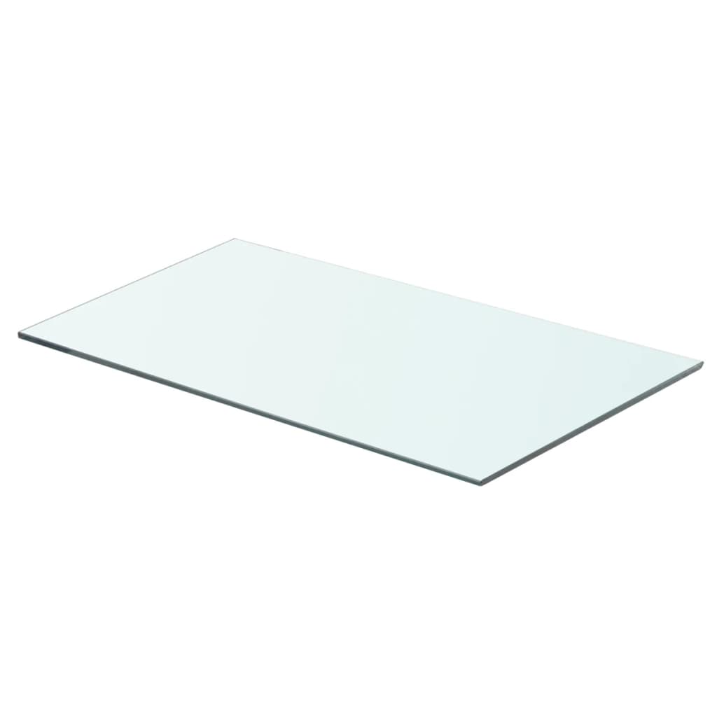 vidaXL Shelf Panel Glass Clear 60x30 cm