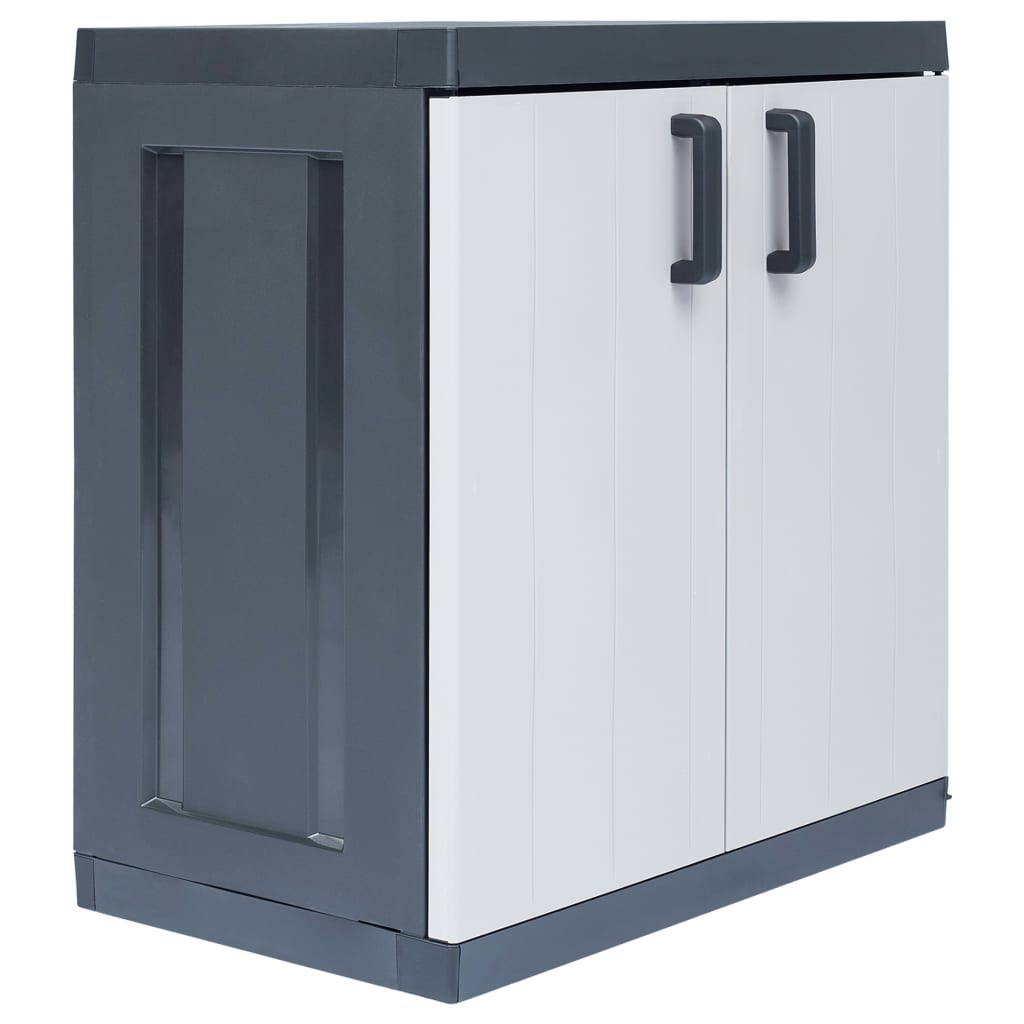 vidaXL Garden Storage Cabinet XXL 89x54x96 cm Plastic