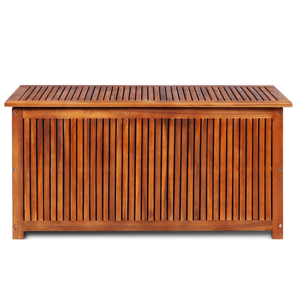 vidaXL Garden Storage Box 117x50x58 cm Solid Acacia Wood