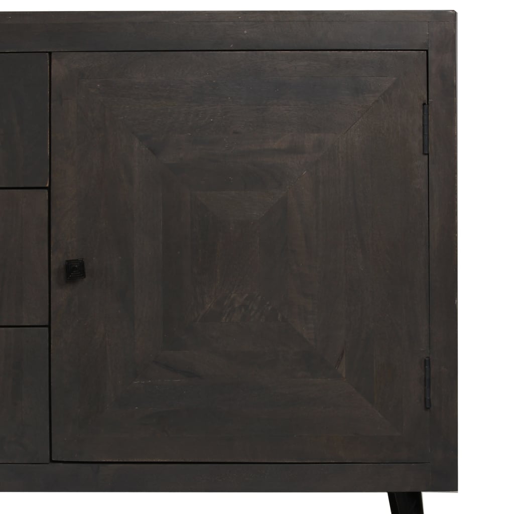 vidaXL Sideboard Solid Mango Wood 160x40x81 cm