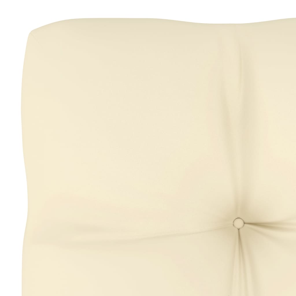 vidaXL Garden 2-Seater Sofa with Cushions Honey Brown Solid Pinewood