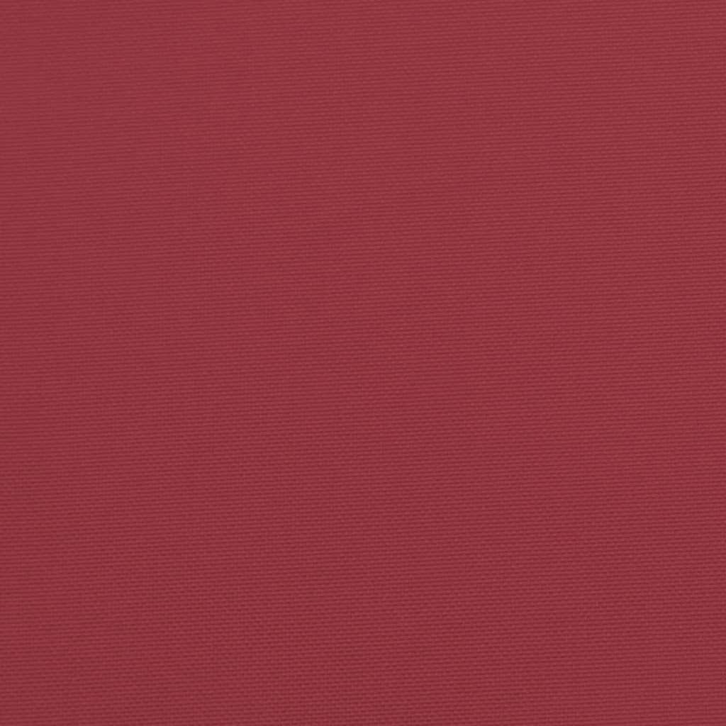 vidaXL Garden Bench Cushion Wine Red 150x50x7 cm Oxford Fabric