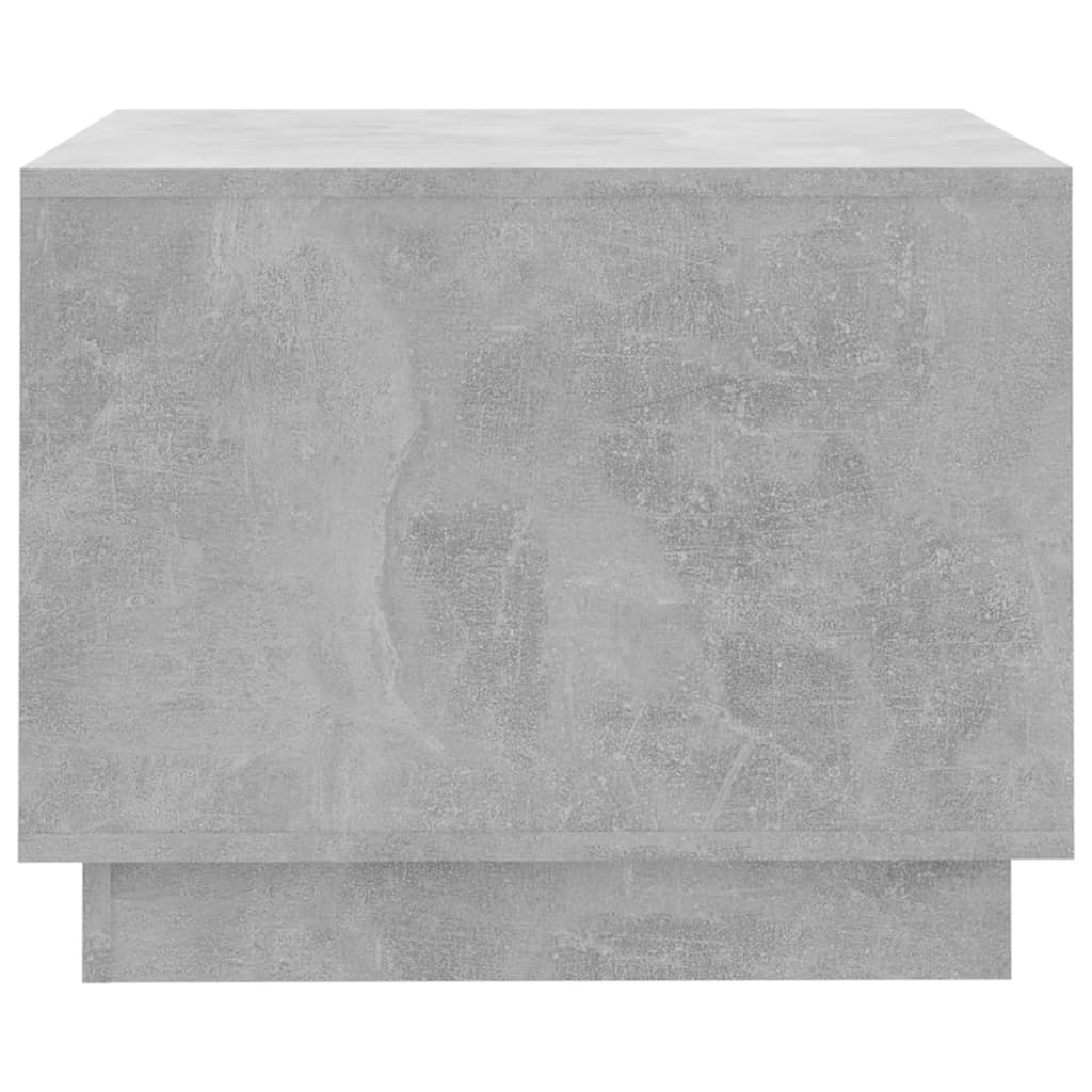 vidaXL Coffee Table Concrete Grey 55x55x43 cm Engineered Wood vidaXL