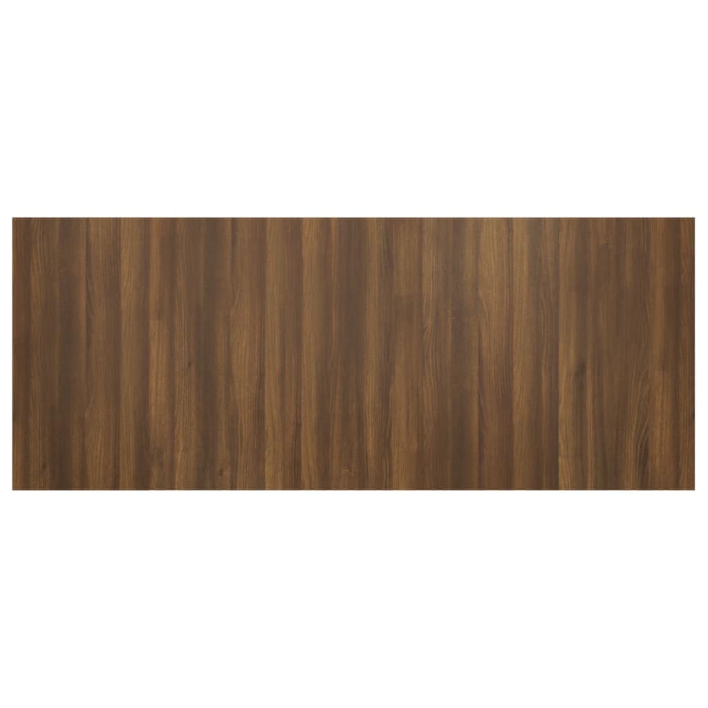 vidaXL Bed Headboard Brown Oak 200x1.5x80 cm Engineered Wood
