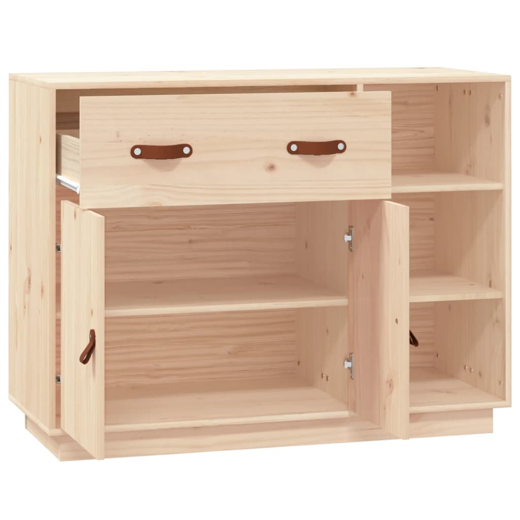 vidaXL Sideboard 98.5x40x75 cm Solid Wood Pine