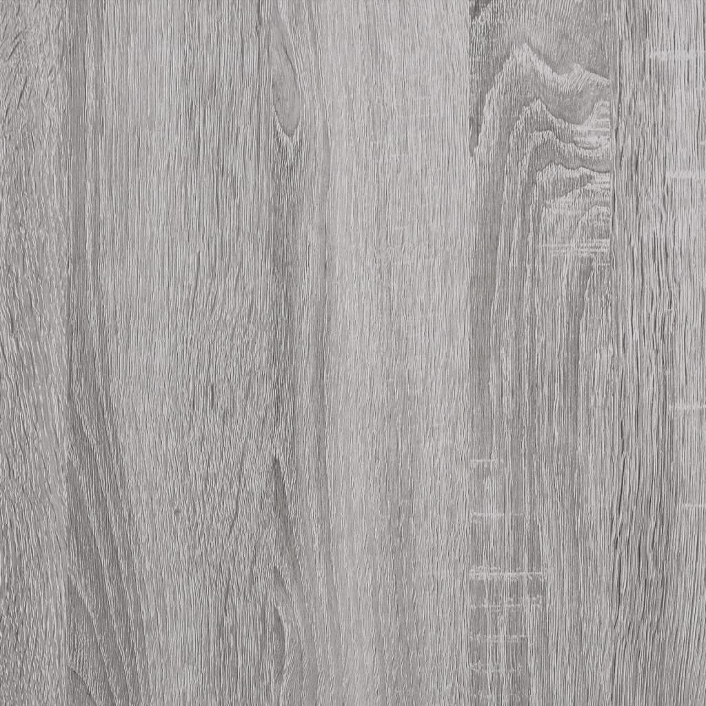vidaXL Shoe Rack Grey Sonoma 75x35x45 cm Engineered Wood