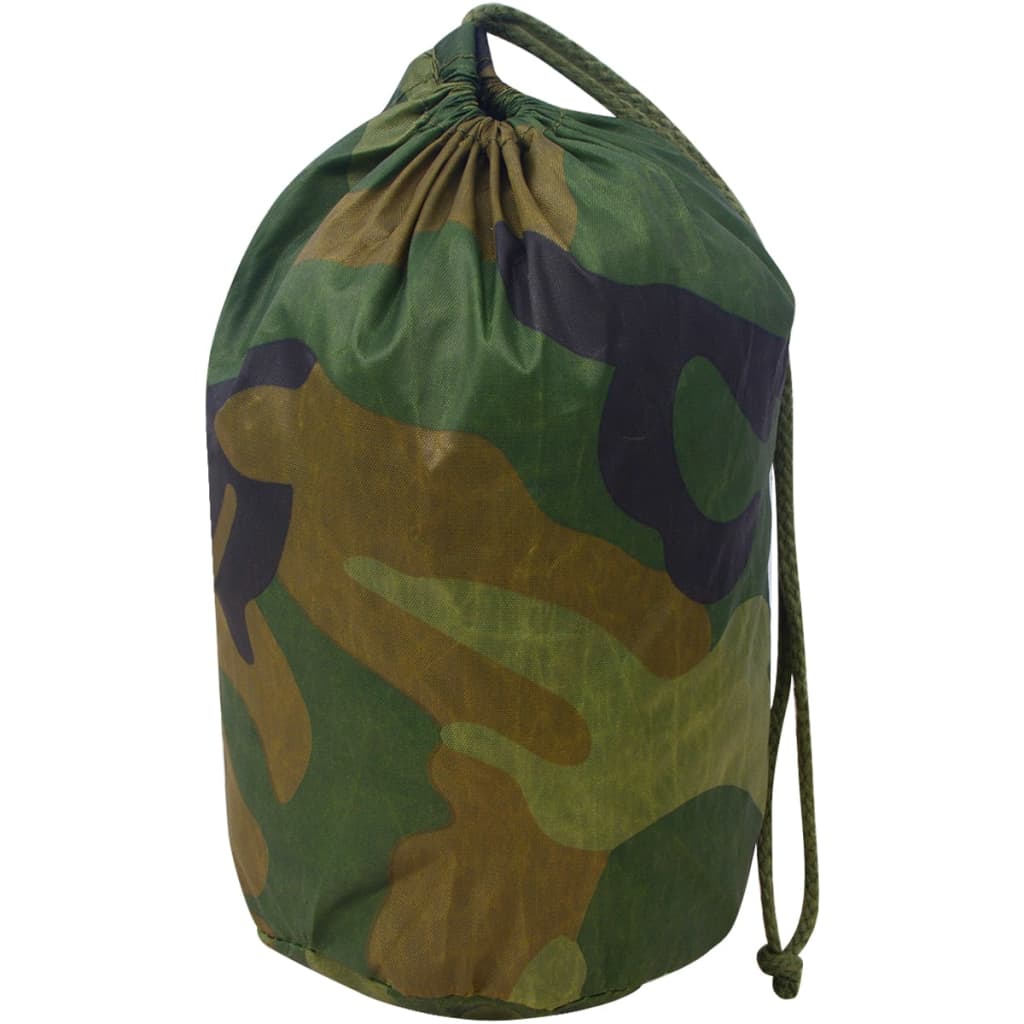vidaXL Camouflage Net with Storage Bag 3x5 m