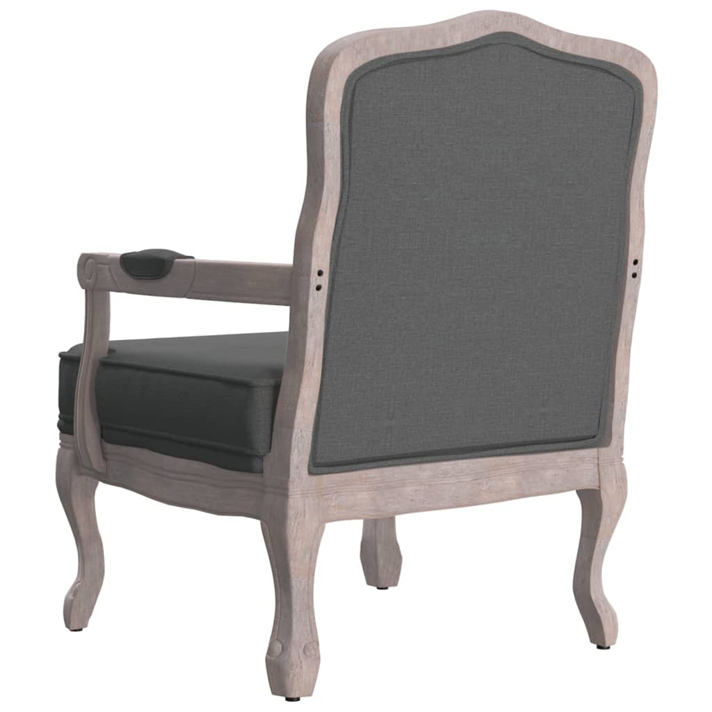 vidaXL Sofa Chair Dark Grey 64x64x90 cm Fabric