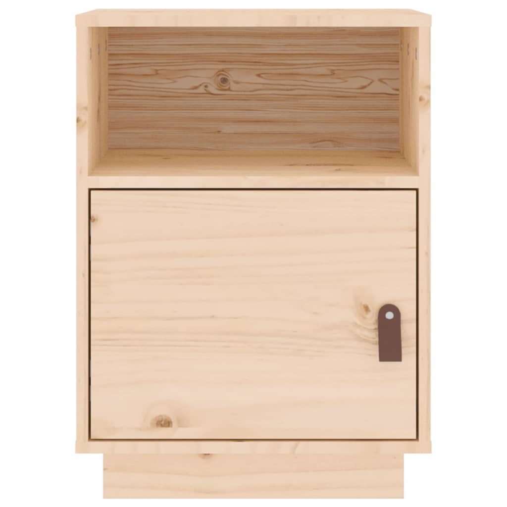 vidaXL Bedside Cabinets 2 pcs 40x34x55 cm Solid Wood Pine