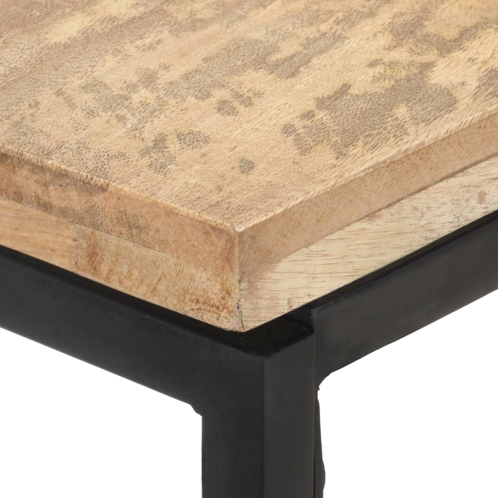 vidaXL Console Table 110x35x75 cm Solid Mango Wood