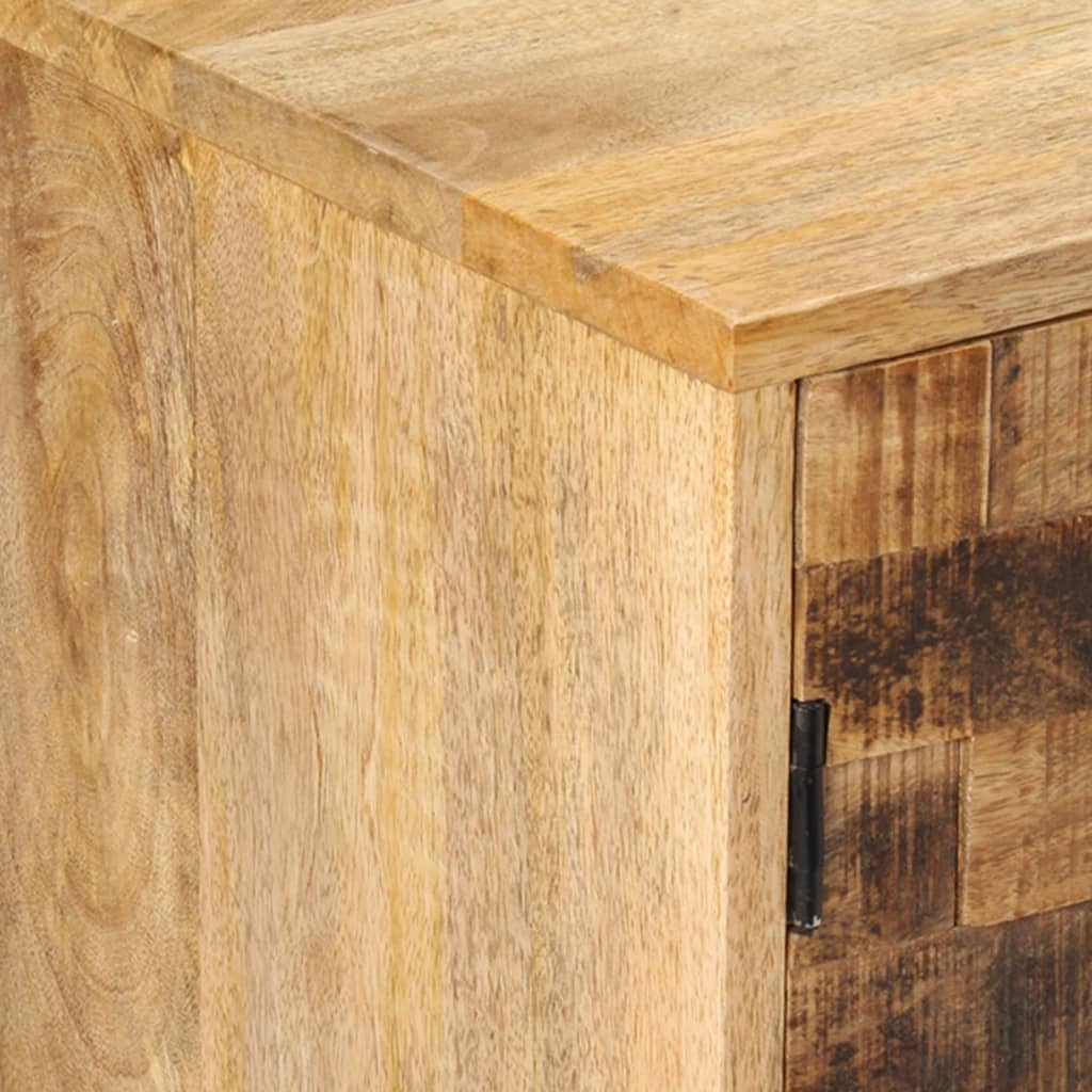 vidaXL Sideboard 120x30x70 cm Solid Mango Wood