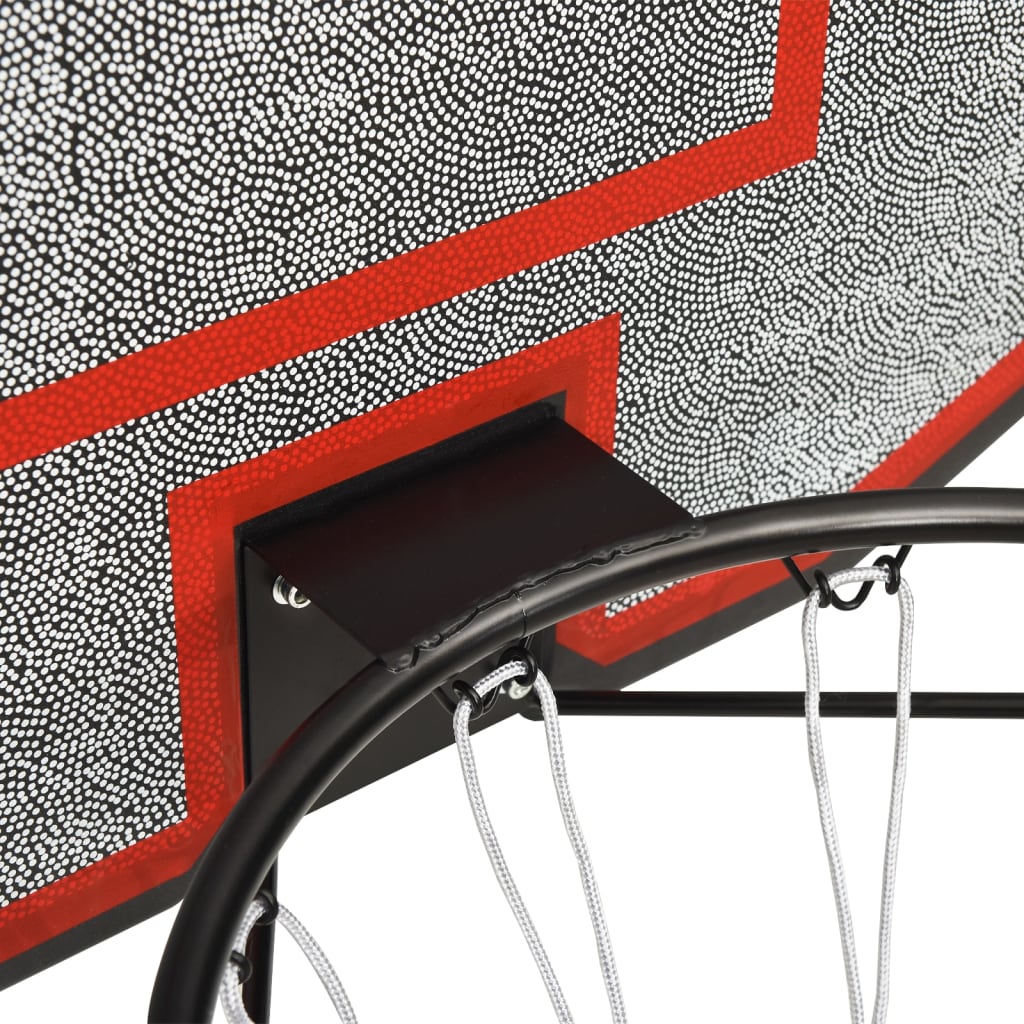 vidaXL Basketball Backboard Black 90x60x2 cm Polyethene