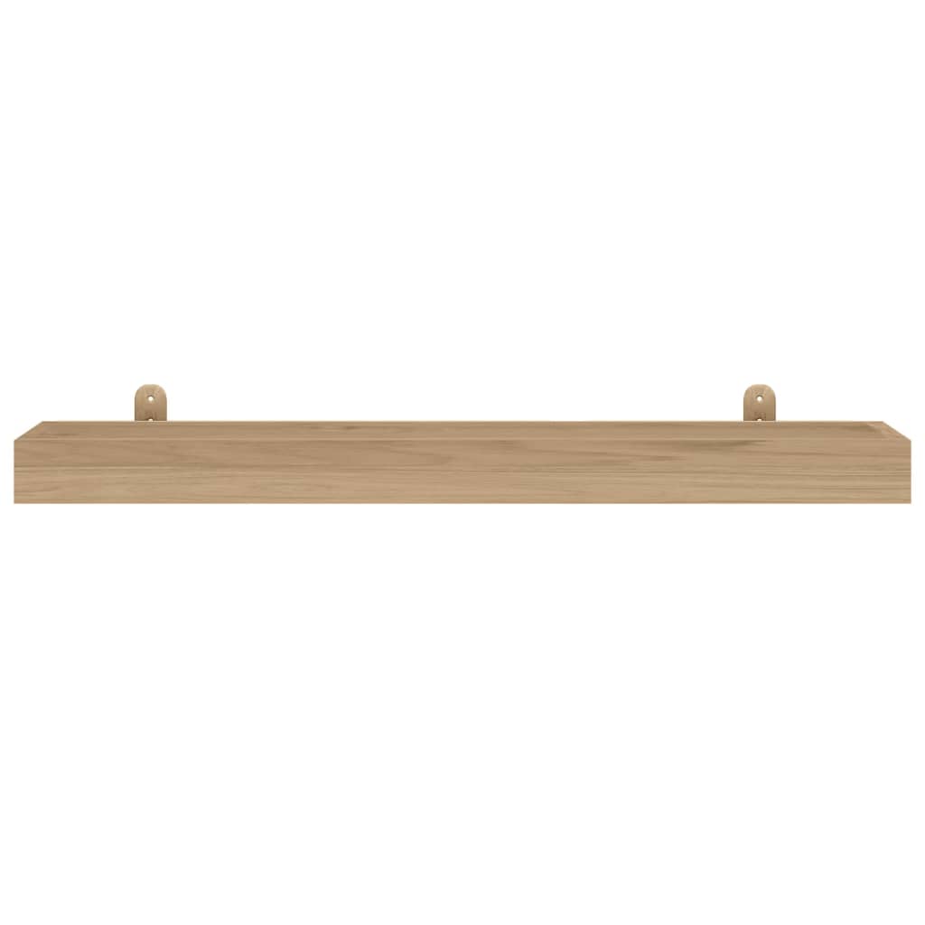 vidaXL Wall Shelves 2 pcs 90x15x6 cm Solid Wood Teak
