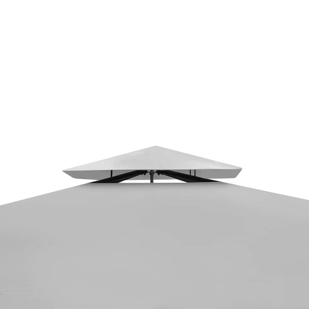 vidaXL Gazebo with Roof 3x3 m Cream White