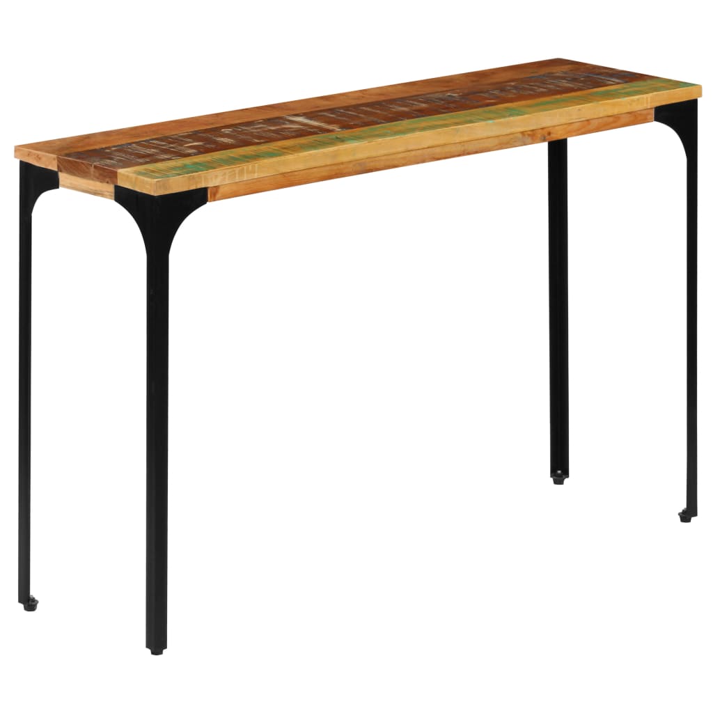 vidaXL Console Table 120x35x76 cm Solid Reclaimed Wood