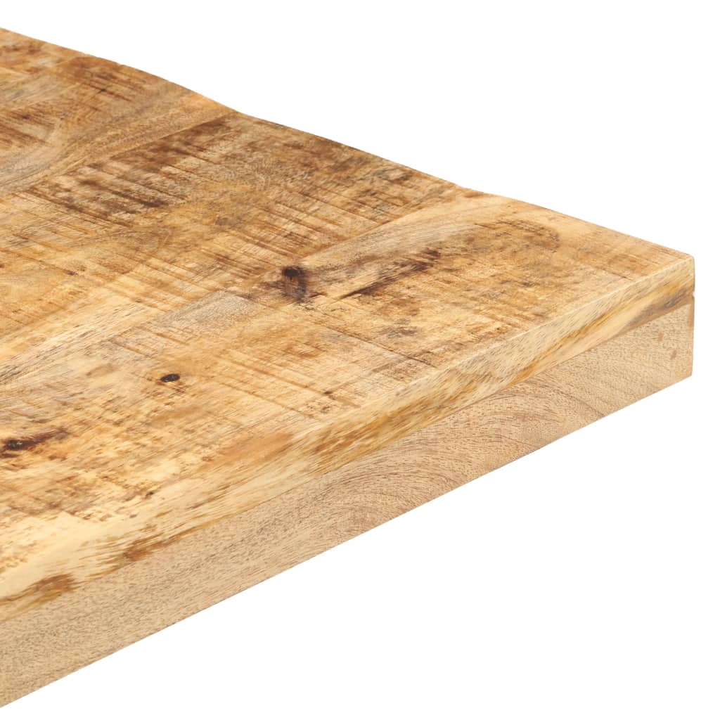 vidaXL Bistro Table Square 70x70x75 cm Rough Mango Wood