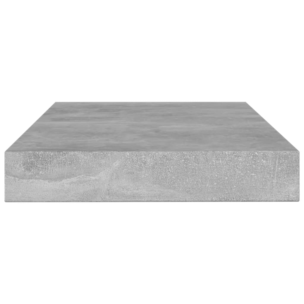 vidaXL Bookshelf Boards 4 pcs Concrete Grey 100x10x1.5 cm Engineered Wood