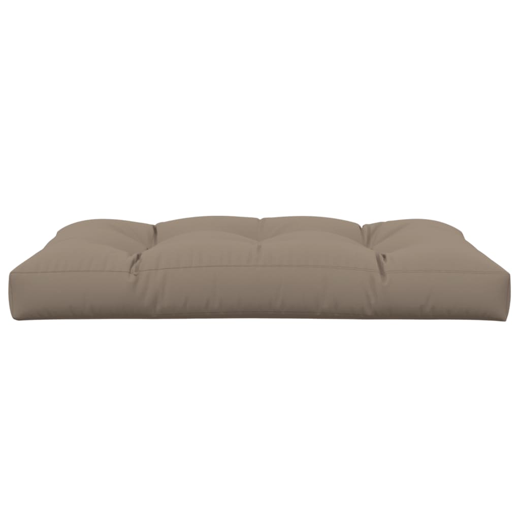 vidaXL Garden Seat Cushion Taupe 120x80x10 cm Fabric