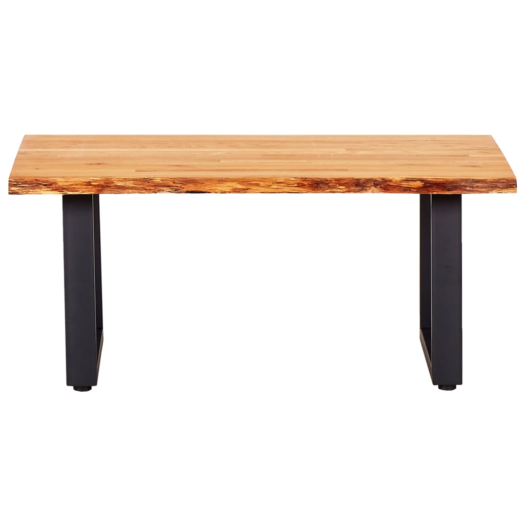 vidaXL Coffee Table 100x60x45 cm Solid Oak Wood