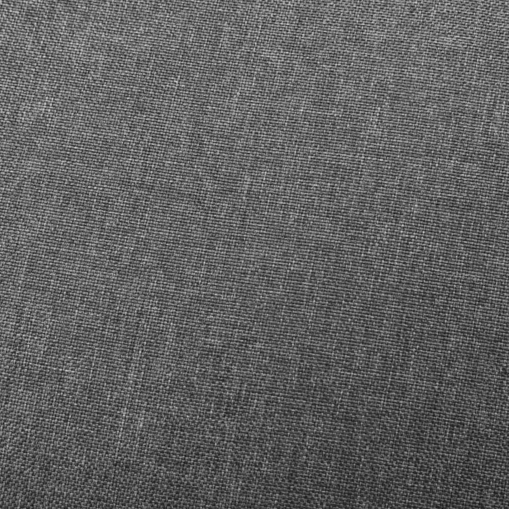 vidaXL Massage Reclining Chair Light Grey Fabric