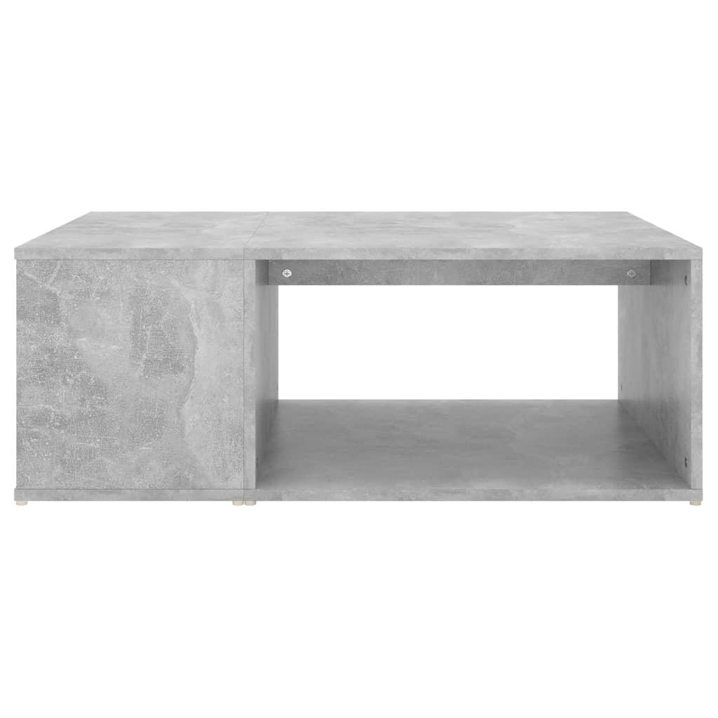 vidaXL Coffee Table Concrete Grey 90x67x33 cm Engineered Wood
